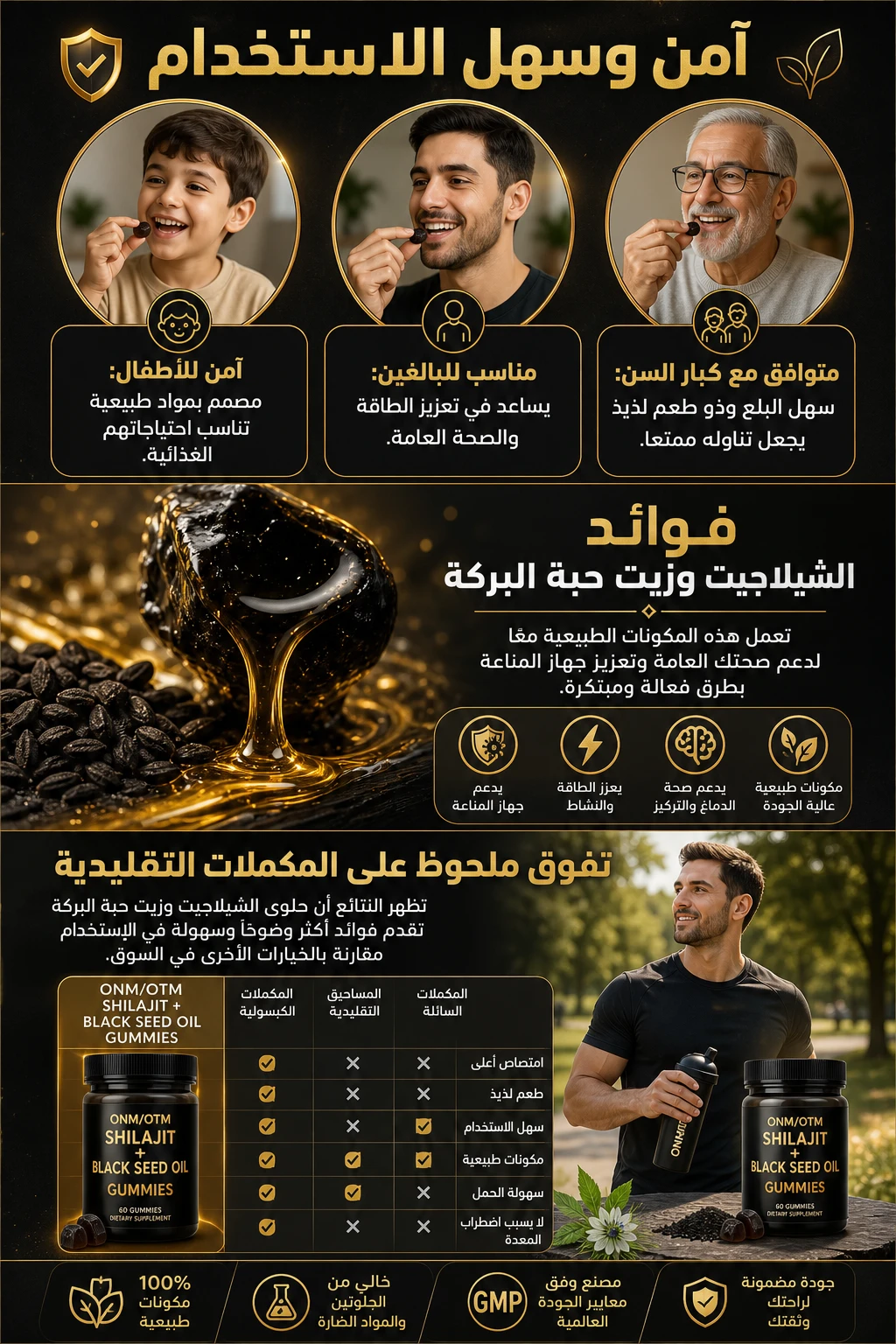 مثال صفحة بيع بمميزات المنتج وصور